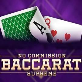 Baccarat Supreme slot visual from OneTouch Games available on spinmayaa.com
