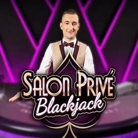 Blackjack Salon Privé logo by Ezugi SpinMaya Casino