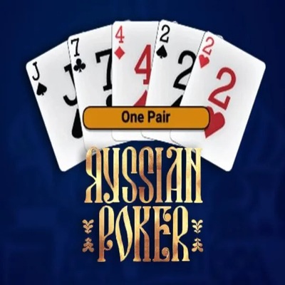 Russian Poker slot visual from OneTouch Games available on spinmayaa.com