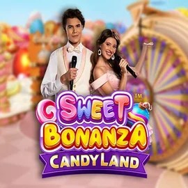 Sweet Bonanza Candy Land Live slot logo by Pragmatic Play at SpinMaya Casino