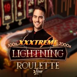 XXXtreme Lightning Roulette slot logo by Evolution at SpinMaya Casino